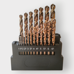 coffret de forets hsse co 19 pièces (1mm à 10mm)