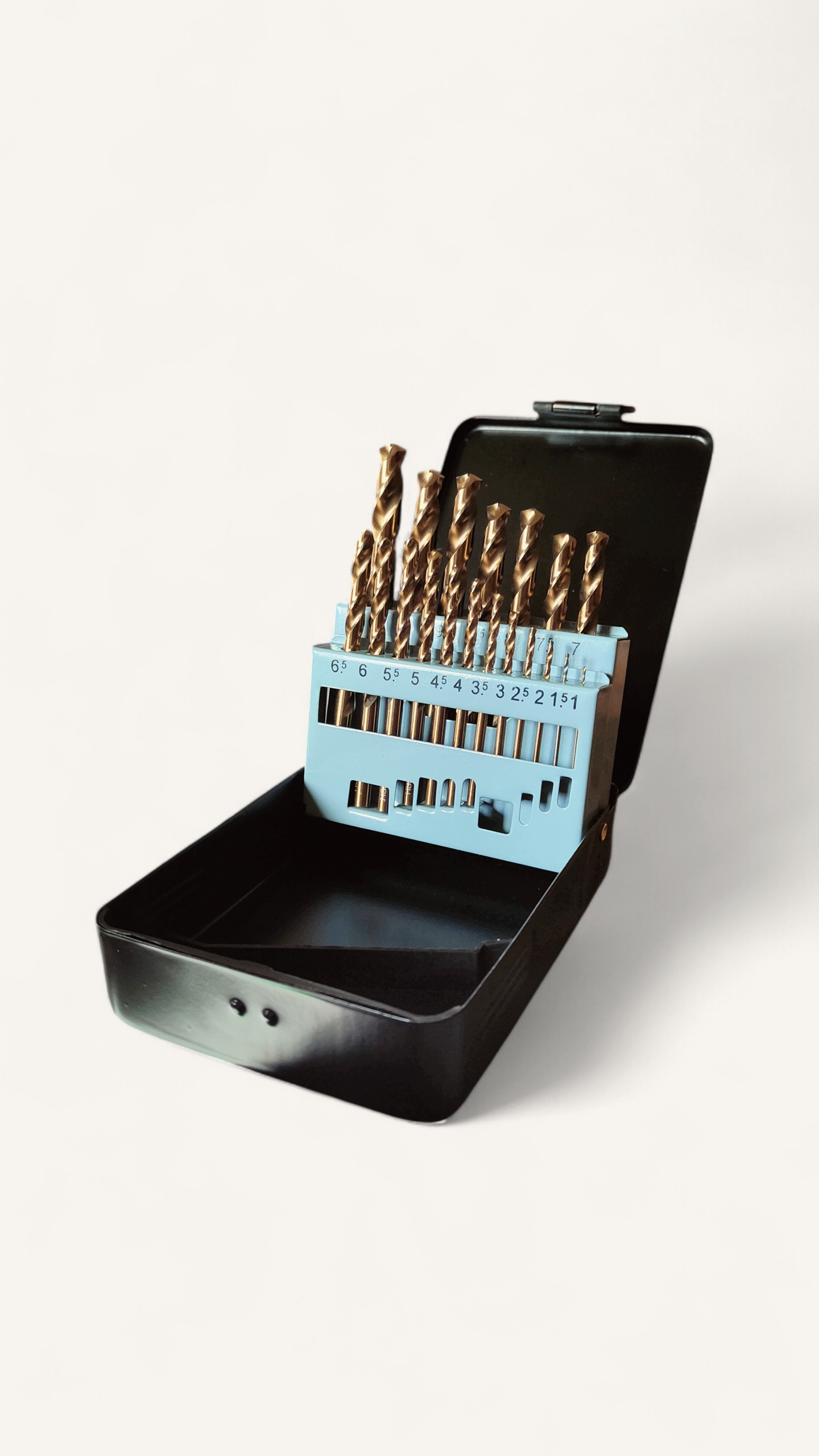 coffret de forets hsse co 19 pièces (1mm à 10mm) coffret de forets hsse co 19 pièces (1mm à 10mm)