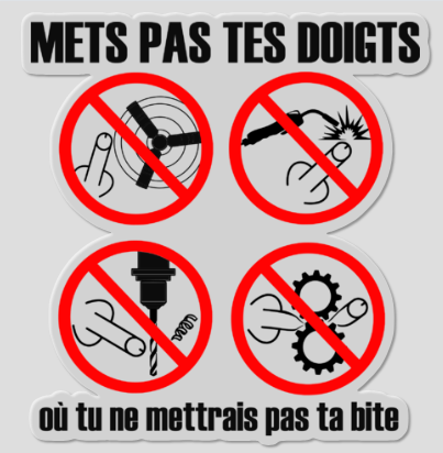 Autocollant - Prévention & Sécurité