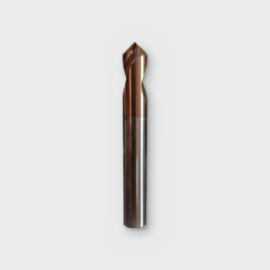 Foret à pointer / Fraise à chanfreiner carbure monobloc 90° TiSiN Ø5 et Ø8